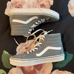Classic Grey W Vans 8 High Top